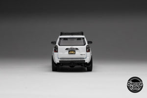 GCD DiecastTalk Exclusive 1/64 Toyota 4Runner TRD PRO white Ltd 1200pcs