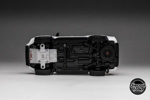 GCD DiecastTalk Exclusive 1/64 Toyota 4Runner TRD PRO white Ltd 1200pcs