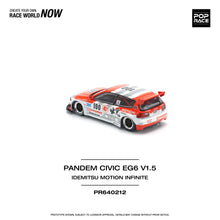 Load image into Gallery viewer, (Pre order) POPRACE 1/64 HONDA PANDEM CIVIC EG6 v1.5 IDEMITSU MOTION INFINITE