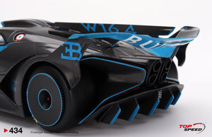 Top Speed 1:18 Bugatti Bolide Blue Carbon Launch Version