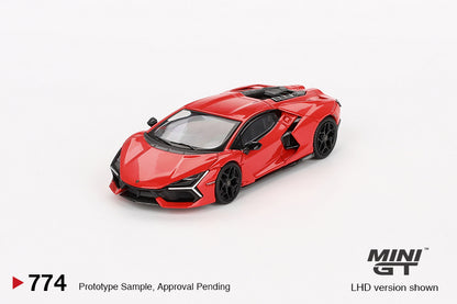 Mini GT 1:64 Lamborghini Revuelto  Arancio Dac Lucido