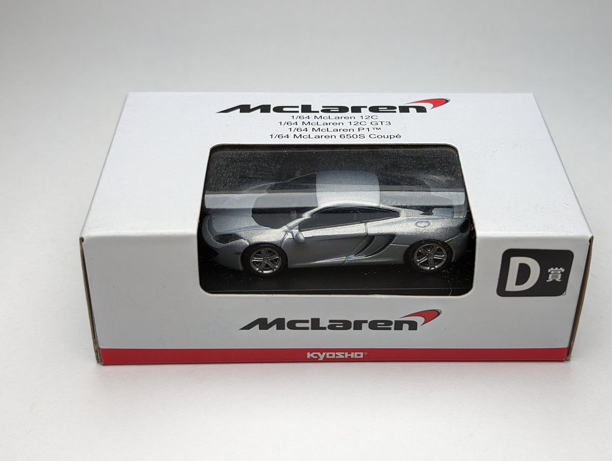 KYOSHO 1/64 Minicar Collection McLaren 12C (Silver)