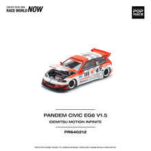 Load image into Gallery viewer, (Pre order) POPRACE 1/64 HONDA PANDEM CIVIC EG6 v1.5 IDEMITSU MOTION INFINITE