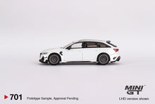 Load image into Gallery viewer, Mini GT 1:64 Audi ABT RS6-R Glacier – White Metallic – MiJo Exclusives