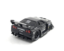 Load image into Gallery viewer, Muscle Machines 1:64 LBWK Nissan GT-R R34 Super Silhouette Skyline Black