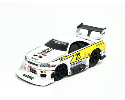 Muscle Machines 1:64 LBWK Nissan GT-R R34 Super Silhouette Skyline