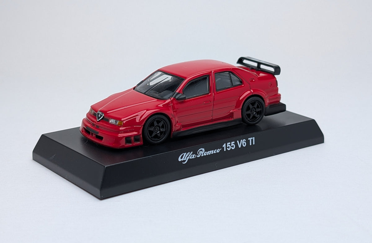 KYOSHO 1/64 Alfa Romeo Minicar Collection AlfaRomeo 155 V6 TI (Red)