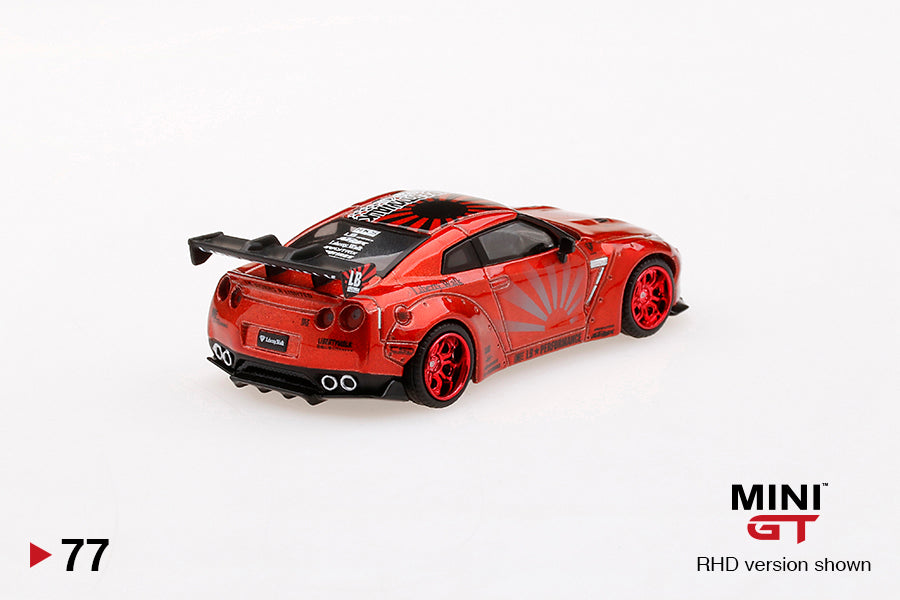 Mini GT 1:64 LB☆Works Nissan GT-R (R35) Candy Red Box Ver