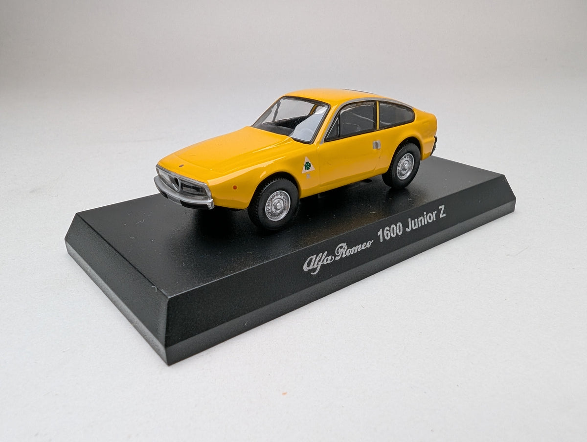 KYOSHO 1/64 Alfa Romeo Minicar Collection AlfaRomeo 1600 Junior Z (Yellow)