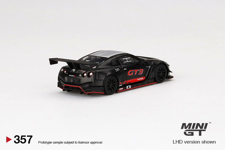 Mini GT 1:64 Nissan GT-R NISMO GT3 Matte Black – Shizuoka Hobby