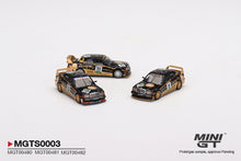 Load image into Gallery viewer, Mini GT 1/64  Mercedes-Benz 190E 2.5-16 Evolution II 1991 Macau Guia Race of Macau AMG/Zung Fu 3 Cars Set