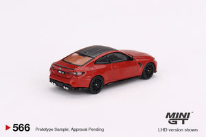 Mini GT 1:64 BMW M4 Competition (G82) – Toronto Red Metallic – Mijo Exclusives
