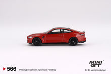 Load image into Gallery viewer, Mini GT 1:64 BMW M4 Competition (G82) – Toronto Red Metallic – Mijo Exclusives