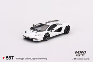 (Preorder) Mini GT 1:64 Lamborghini Countach LPI 800-4 – Bianco Siderale – Mijo Exclusives