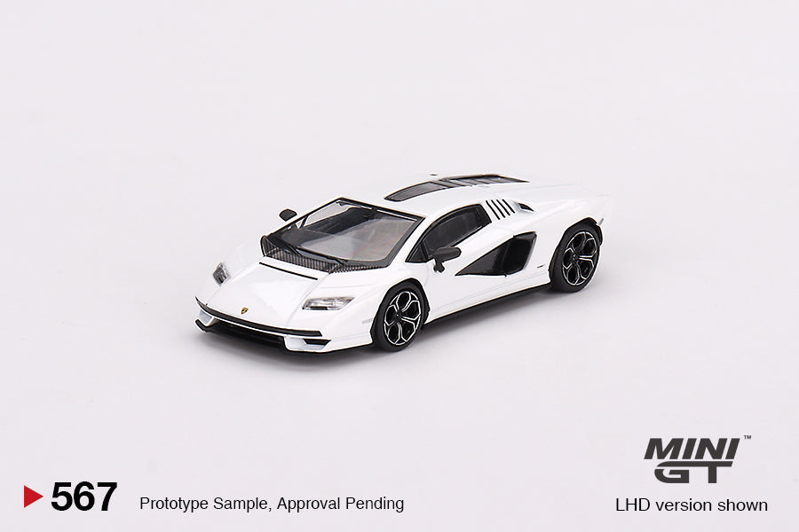 Preorder) Mini GT 1:64 Lamborghini Countach LPI 800-4 – Bianco Sidera –  DiecastTalk