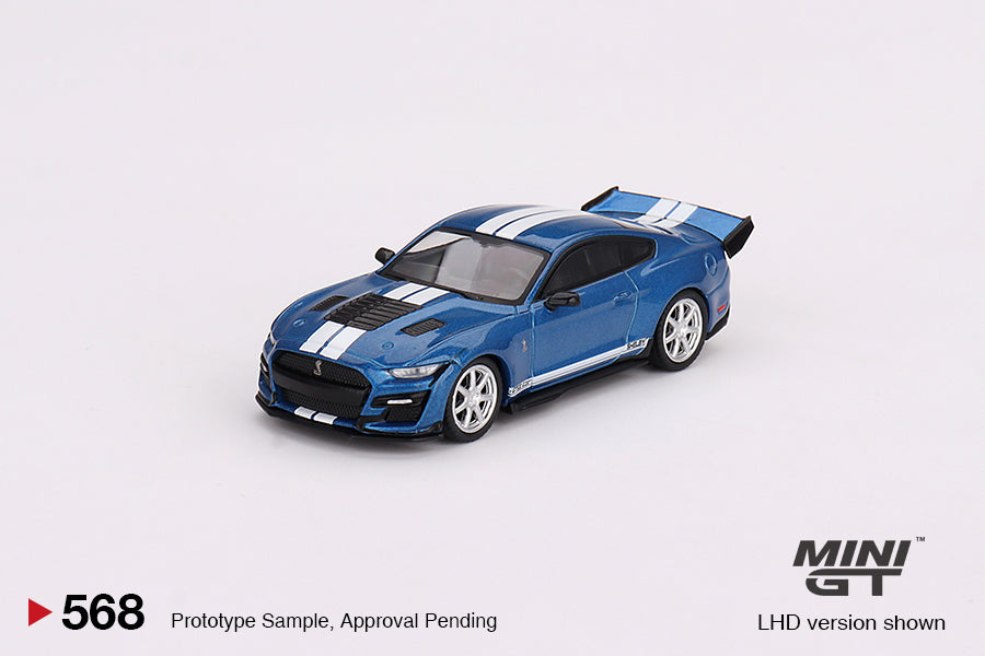 (Preorder) Mini GT 1:64 Shelby GT500 Dragon Snake Concept – Ford Performance Blue – Mijo Exclusives
