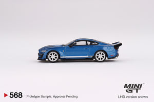 (Preorder) Mini GT 1:64 Shelby GT500 Dragon Snake Concept – Ford Performance Blue – Mijo Exclusives