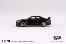 Load image into Gallery viewer, Mini GT 1:64 Nissan Skyline GT-R (R34) V-Spec – Black Pearl – Mijo Exclusives