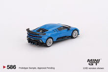 Load image into Gallery viewer, Mini GT 1:64 Bugatti Centodieci – Blu Bugatti – LHD – MiJo Exclusives