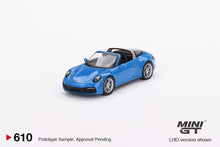 Load image into Gallery viewer, (Preorder) Mini GT 1:64 Porsche 911 Targa 4S – Shark Blue