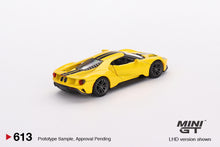 Load image into Gallery viewer, (Preorder) Mini GT 1:64 Ford GT – Triple Yellow – MiJo Exclusives