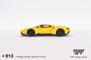 Mini GT 1:64 Ford GT – Triple Yellow – MiJo Exclusives