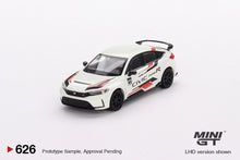 Load image into Gallery viewer, (Preorder) Mini GT 1:64 Honda Civic Type R 2023 – Honda Thanks Day Vietnam – White – MiJo Exclusives
