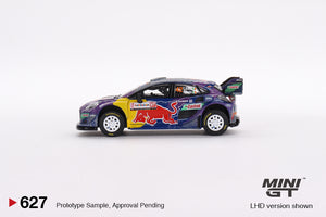 (Preorder) Mini GT 1:64 Ford Puma Rally1 #42 M-Sport Ford WRT – 2022 Rally Italia Sardegna 2nd Place – MiJo Exclusives