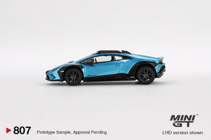 (Preorder) Mini GT 1:64 Lamborghini Huracán Sterrato Blu Aegir