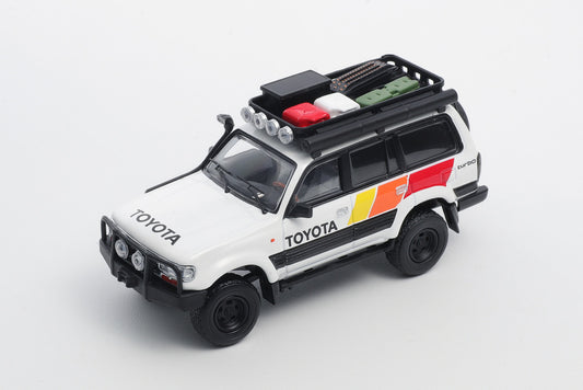 GCD 1/64 Toyota Land Cruiser 80 series overland TRD Stripe