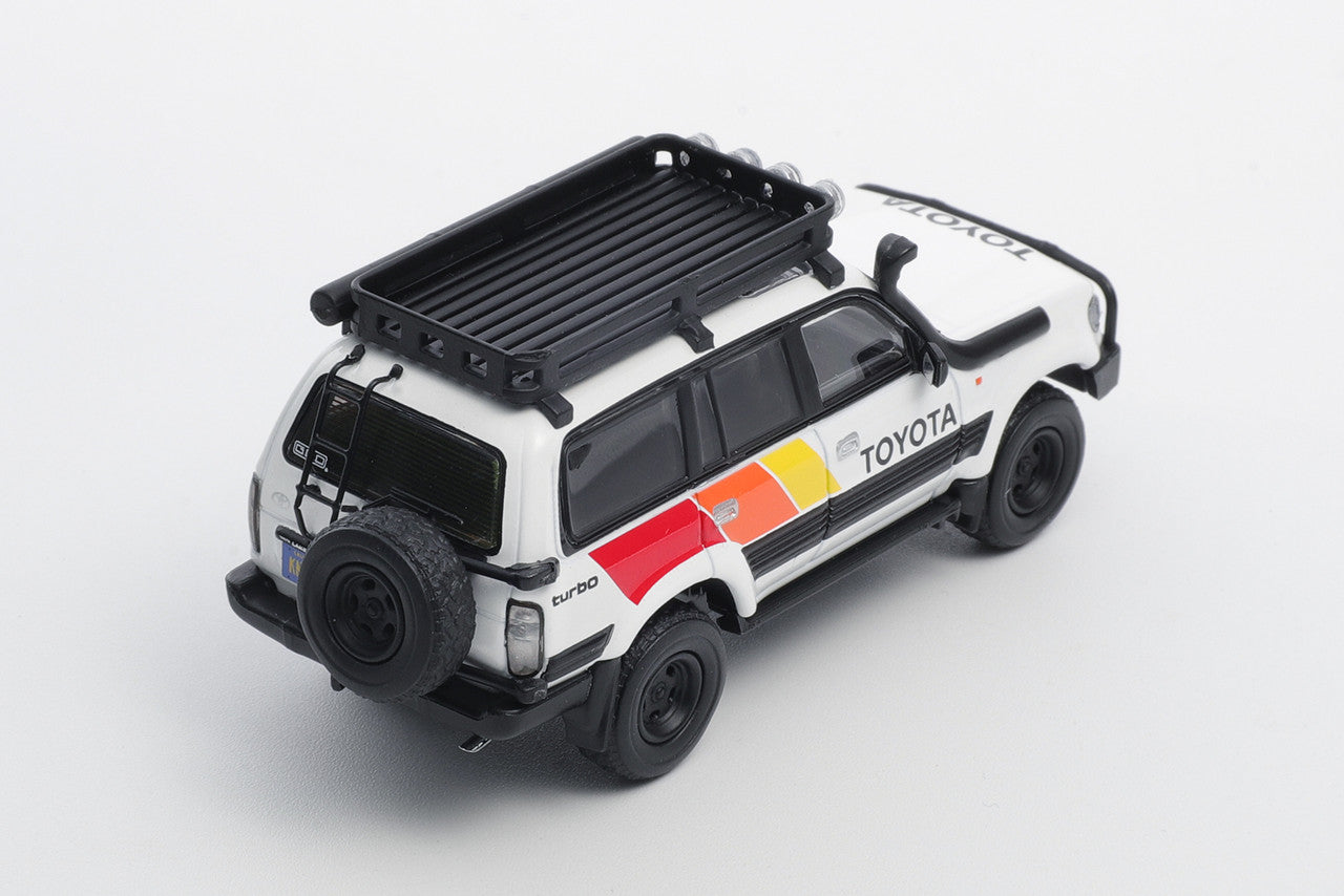 GCD 1/64 Toyota Land Cruiser 80 series overland TRD Stripe