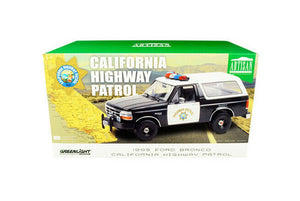 Greenlight 1:18 Ford Bronco California Highway Patrol CHP