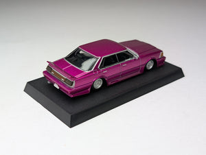 1/64 Aoshima Grachan 1981 Nissan Cedric 430 Pink