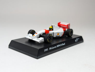 KYOSHO 1/64 Minicar Collection 1993 McLaren MP4/8 Ford White and Red