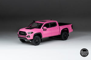 GCD DiecastTalk Exclusive 1/64 Toyota Tacoma TRD PRO Pink Ltd 600pcs