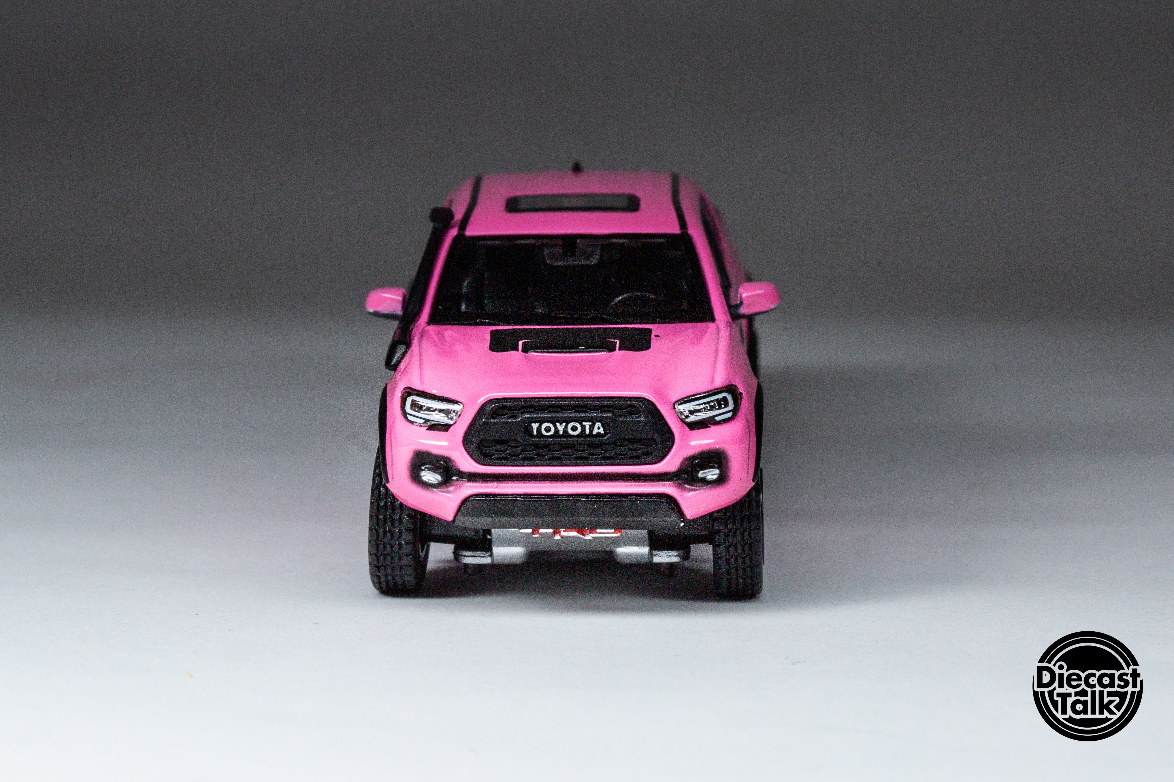 GCD DiecastTalk Exclusive 1/64 Toyota Tacoma TRD PRO Pink Ltd 600pcs