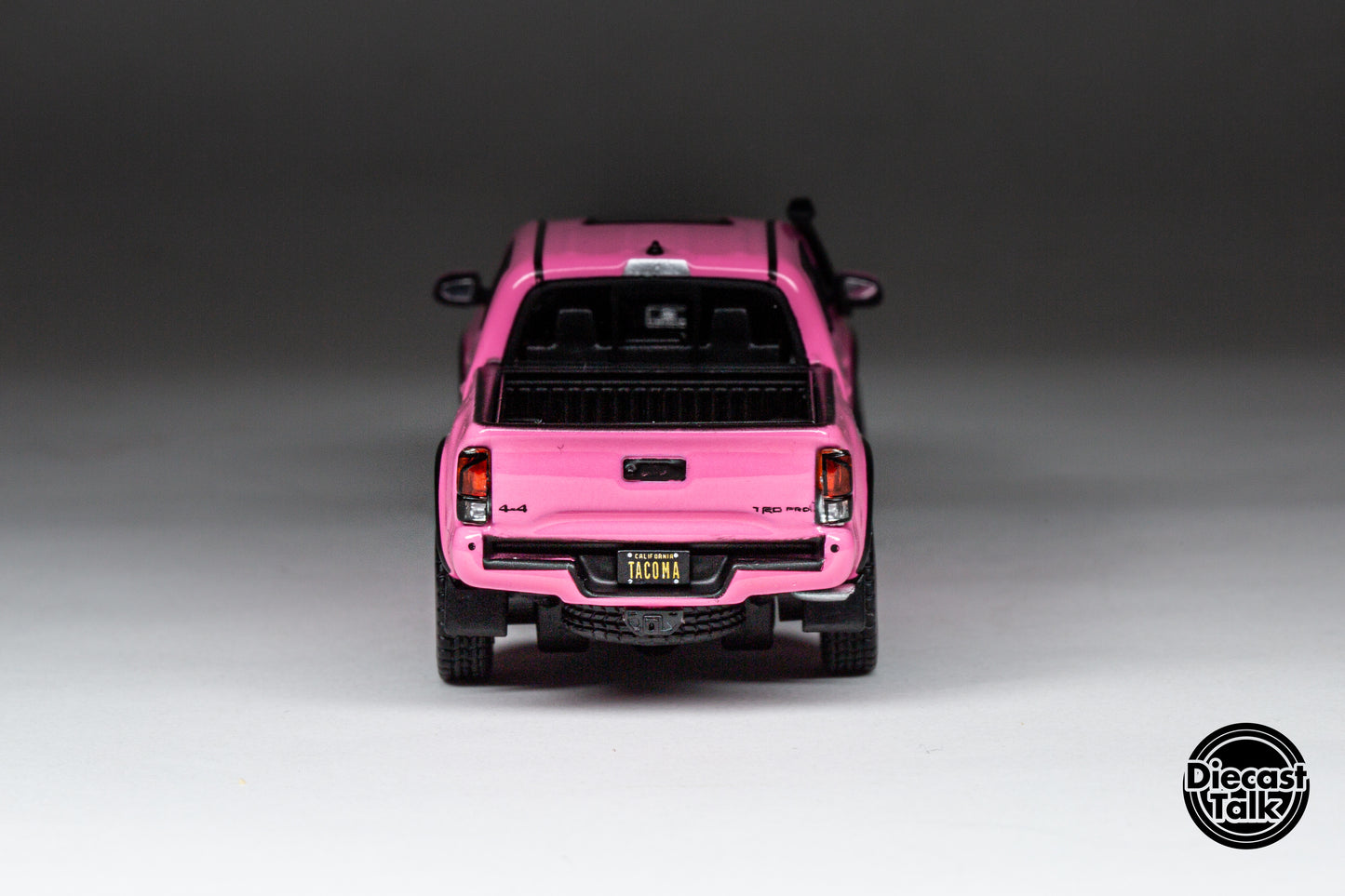 GCD DiecastTalk Exclusive 1/64 Toyota Tacoma TRD PRO Pink Ltd 600pcs