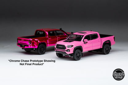 GCD DiecastTalk Exclusive 1/64 Toyota Tacoma TRD PRO Pink Ltd 600pcs