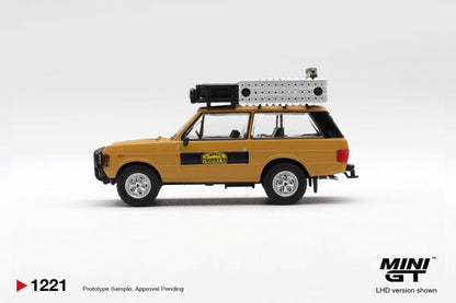 Mini GT 1:64 Range Rover 1981 Camel Trophy Sumatra K.Stoppa & A.Valldorf