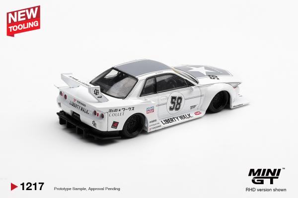 ミニカー LB-KAIDO WORKS NISSAN SKYLINE (R32) 2025 Mini GT 1:64 Nissan GT-R32 LB-Kaido Works TAS 2025 – DiecastTalk
