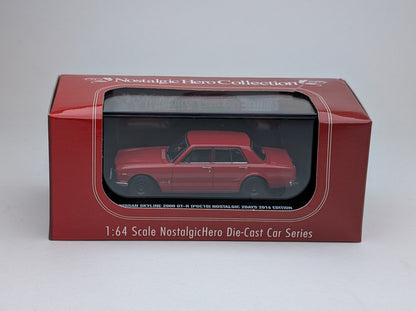Kyosho Nostalgic Hero Collection Nissan Skyline 2000 GT-R [PGC10] Nostalgic 2Days 2016 Edition (Red)