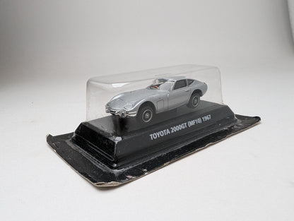 Kyosho 1:64 Miniature Collection Toyota 2000GT (MF10) 1967 (Silver)