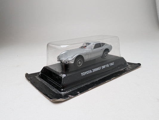 Kyosho 1:64 Miniature Collection Toyota 2000GT (MF10) 1967 (Silver)