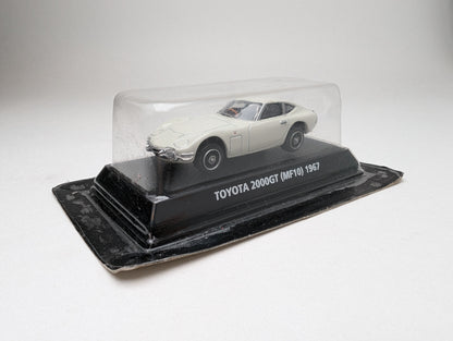 Kyosho 1:64 Miniature Collection Toyota 2000GT (MF10) 1967 (White)
