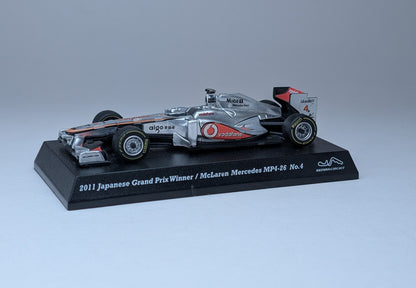 KYOSHO 1/64 Minicar Collection 2011 Japanese Grand Prix Winner/ McLaren Mercedes MP4-26 #4
