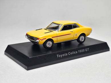 Kyosho 1:64 Toyota Celica 1600GT  Yellow
