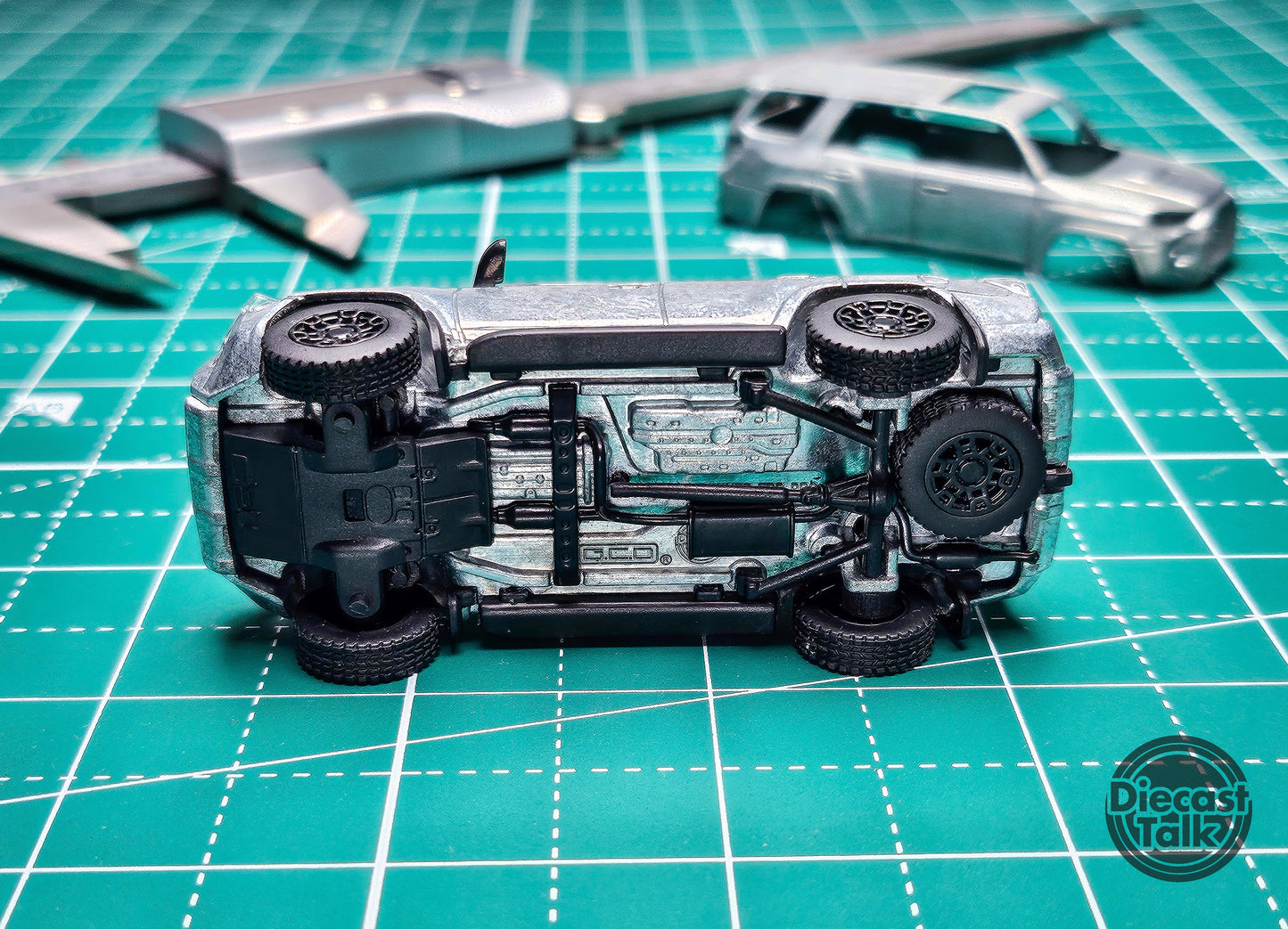 GCD DiecastTalk Exclusive 1/64 Toyota 4Runner Test Shot Prototype Ltd 150pcs