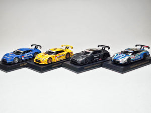 Kyosho 1:64 Nissan GT-R Racing Car Collection Set of 8 cars
