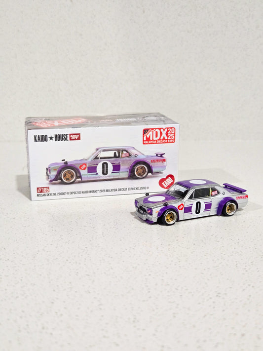 Kaido House Nissan Skyline Malaysia MDX Exclusive 2025 Hako KPGC10 2000GT-R HAKOSUKA - KHMG185