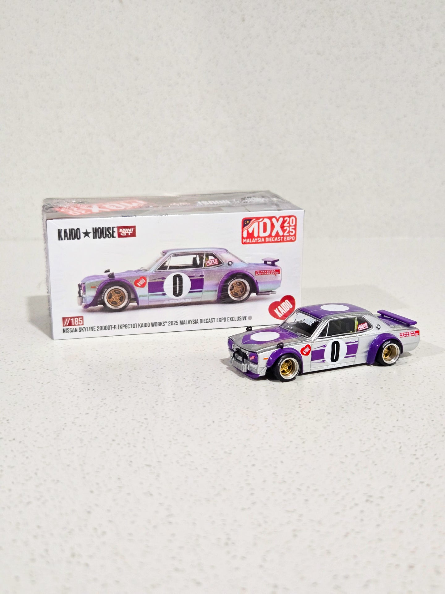 Kaido House Nissan Skyline Malaysia MDX Exclusive 2025 Hako KPGC10 2000GT-R HAKOSUKA - KHMG185